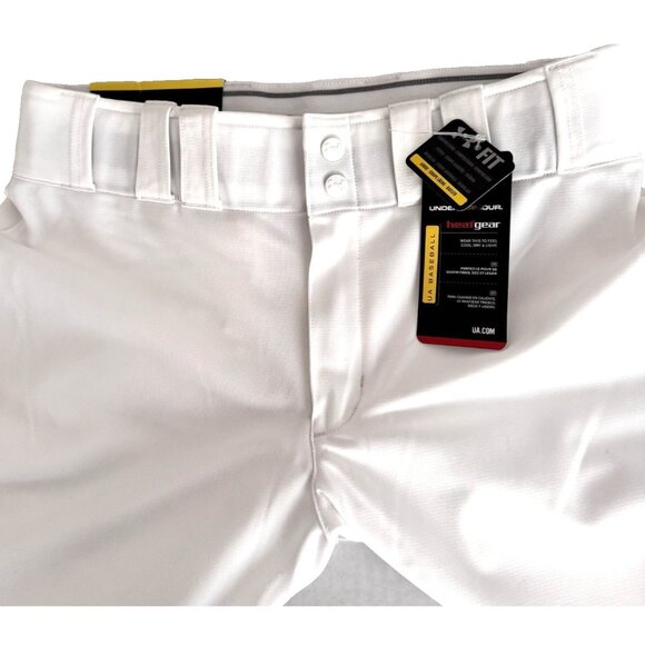 NWT Under Armour Mens Baseball Pants Medium M MD Heat Gear Loose Fit Relaxed UA - Picture 2 of 9